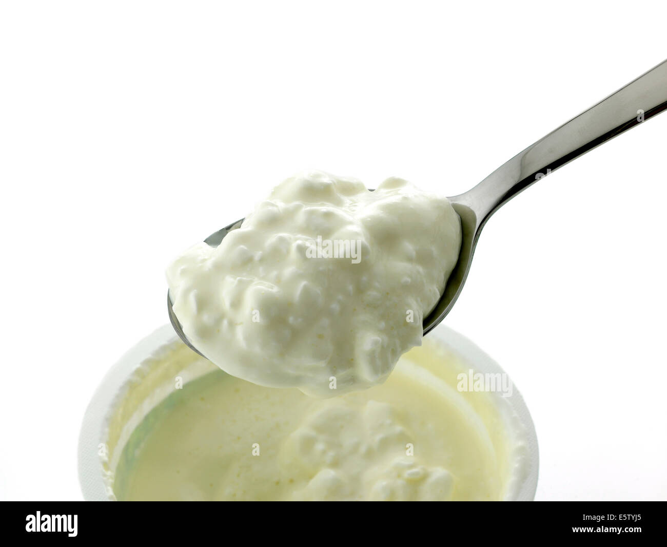 Cottage Cheese Stock Photo