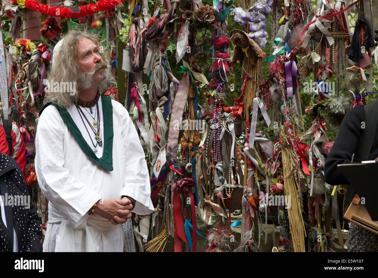 The Cross Bones Graveyard for prostitutes and paupers in Southwark London UK Stock Photo