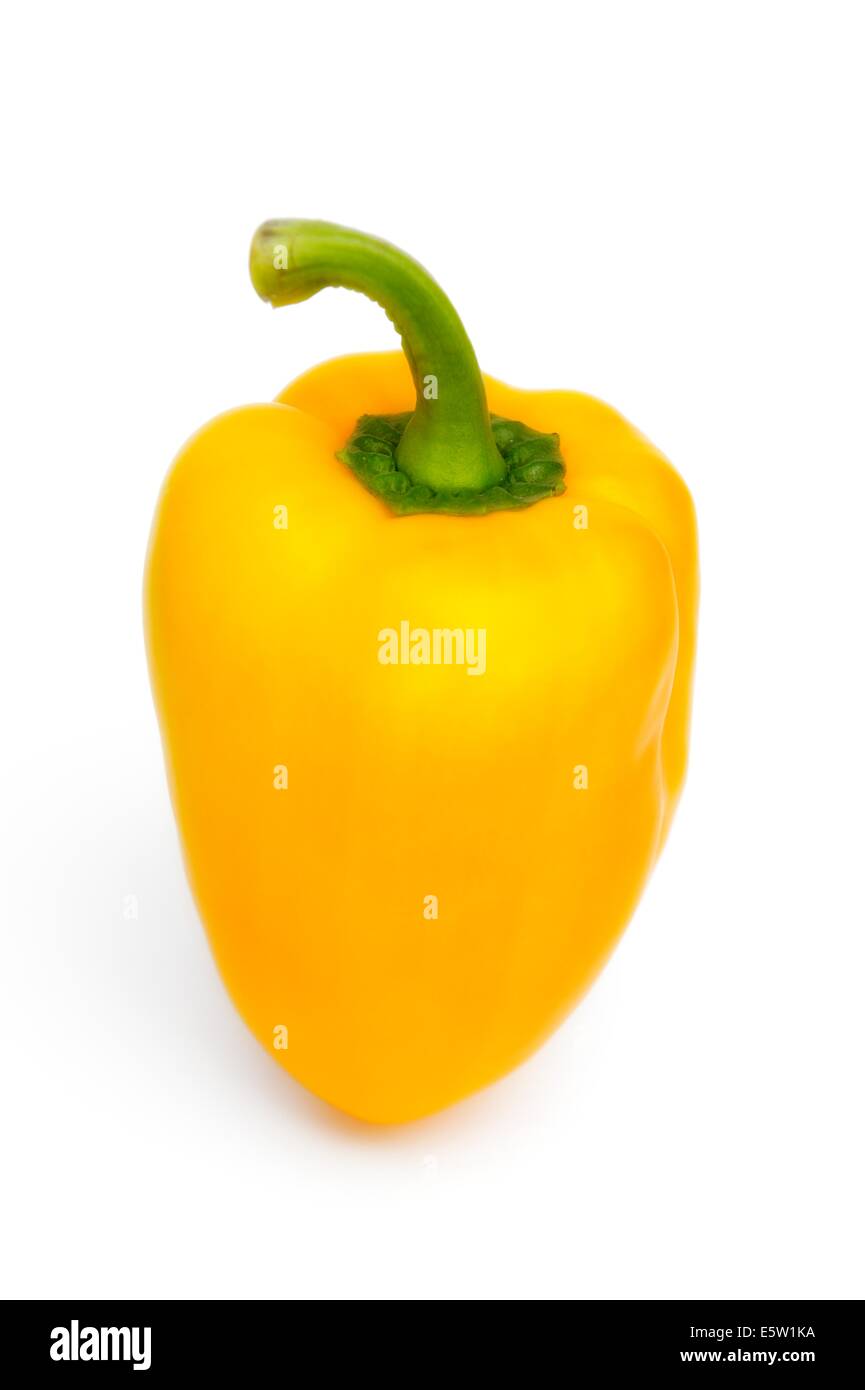 Yellow bell pepper Stock Photo Alamy