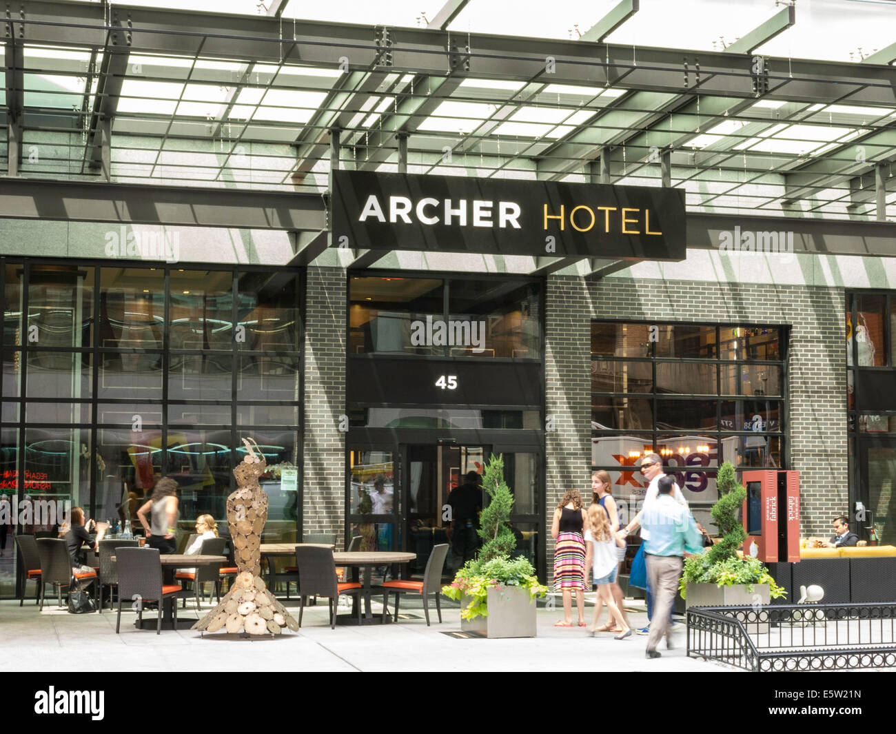 Archer Hotel, NYC, USA Stock Photo Alamy