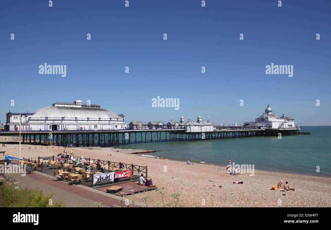 Eastbourne Pier East Sussex Stock Photo
