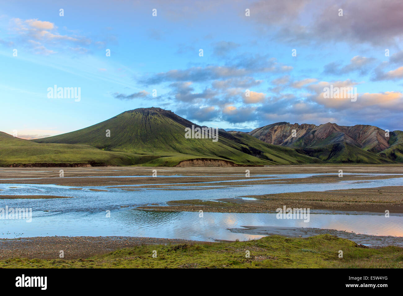 Landmannalaugar Stock Photo