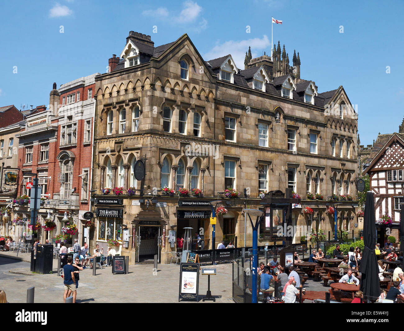 The Mitre hotel in Manchester UK Stock Photo