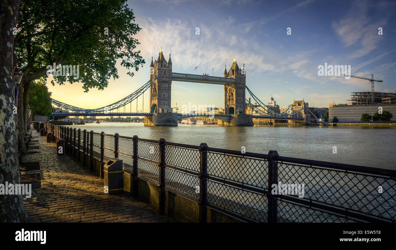 Tower bridge London HDR Stock Photo