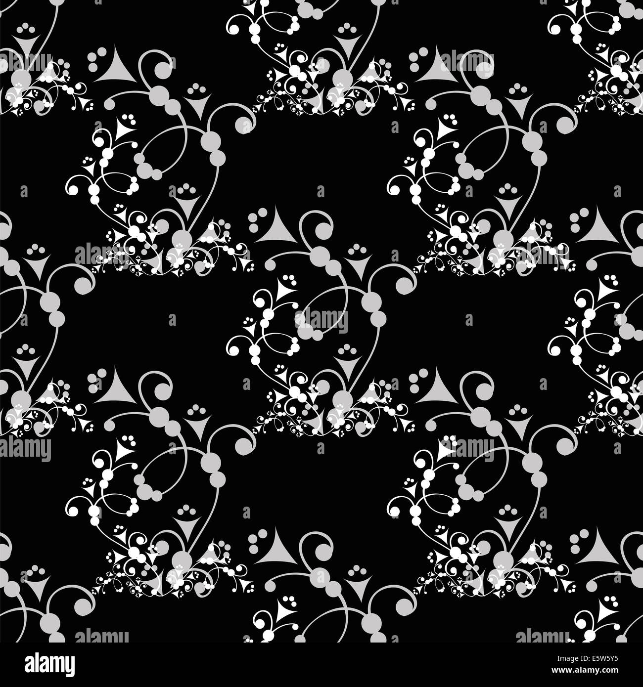 Seamless vintage black white hi-res stock photography and images - Alamy