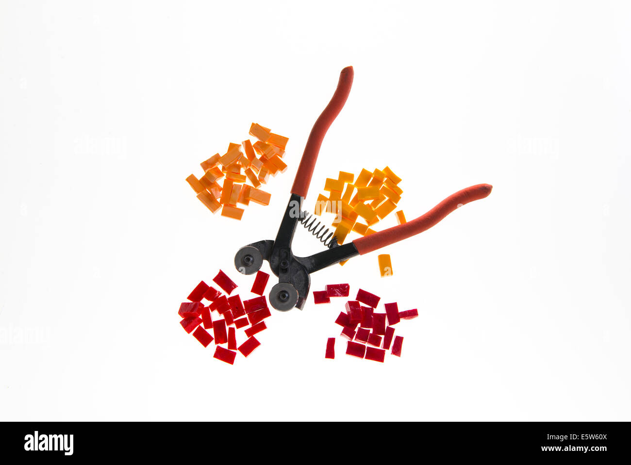 Colored mosaic tiles Stock Photo - Alamy