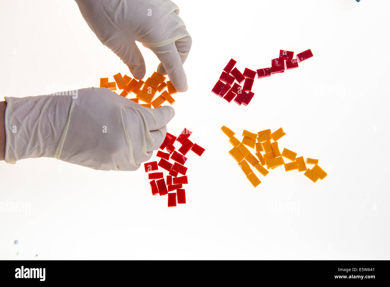 Colored mosaic tiles Stock Photo - Alamy