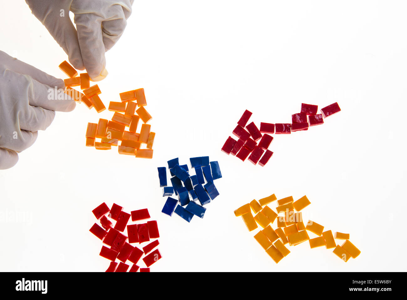 Colored mosaic tiles Stock Photo - Alamy