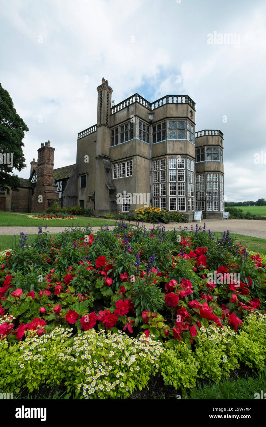 Impressive gardens and house at Astley Park in Chorley Stock Photo Alamy