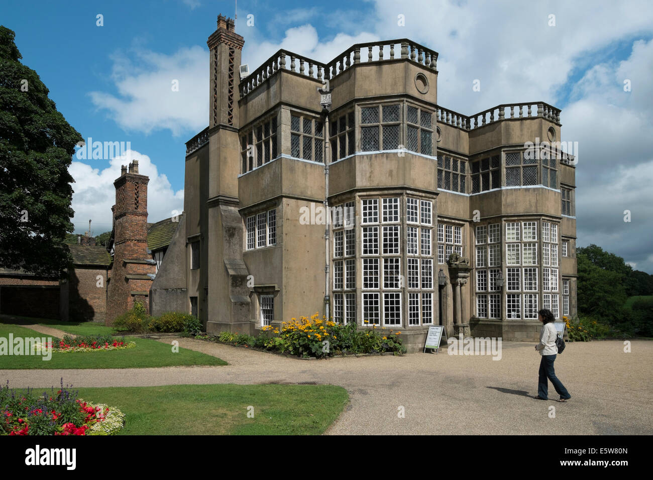 Astley Hall is a Jacobean House in Chorley Lancashire Stock Photo