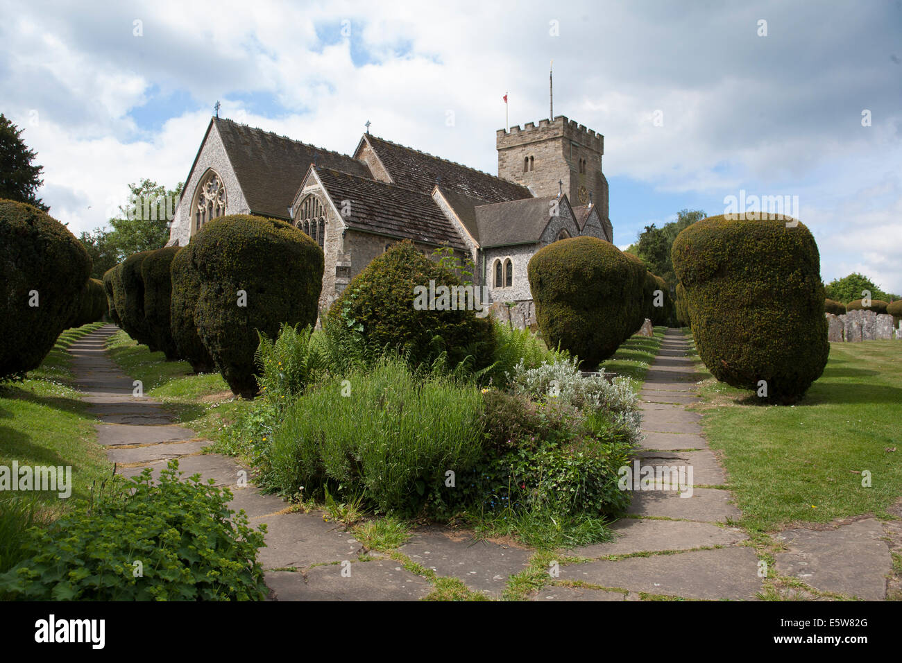 Henfield Church West Sussex UK Stock Photo