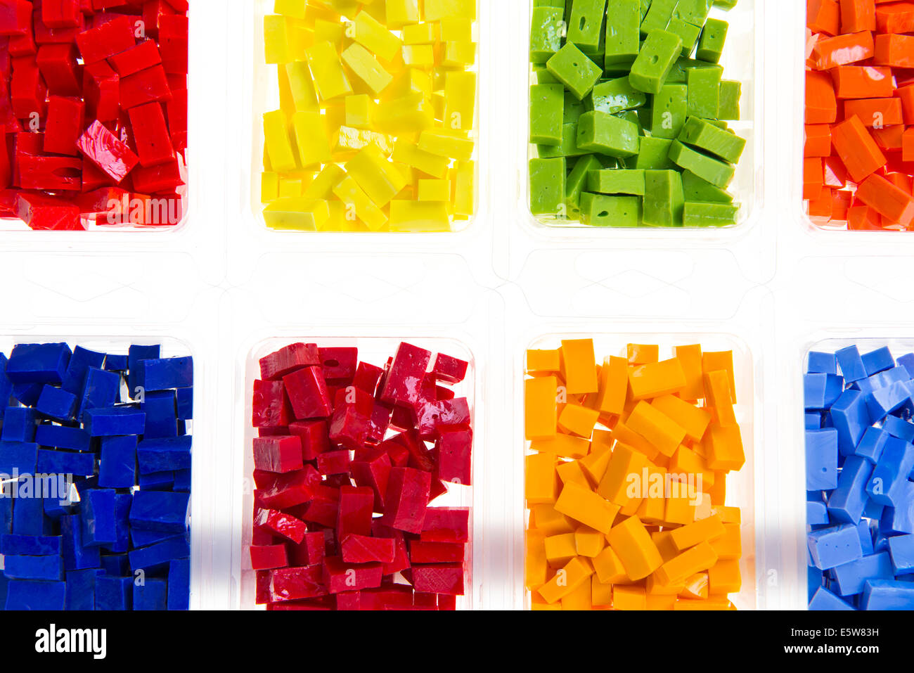 Colored mosaic tiles Stock Photo - Alamy