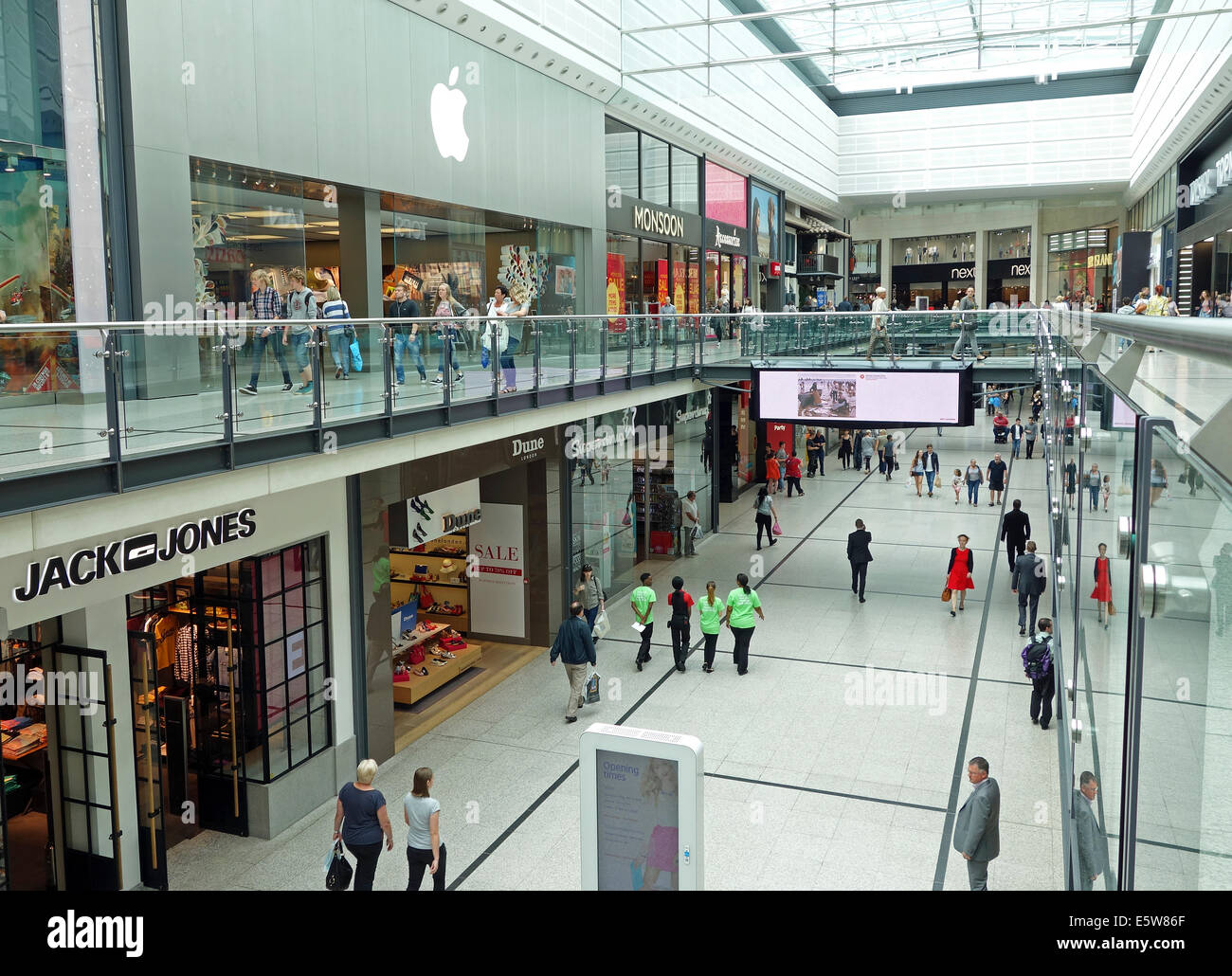 Inside of the Arndale shopping centre, Manchester, UK Stock Photo - Alamy