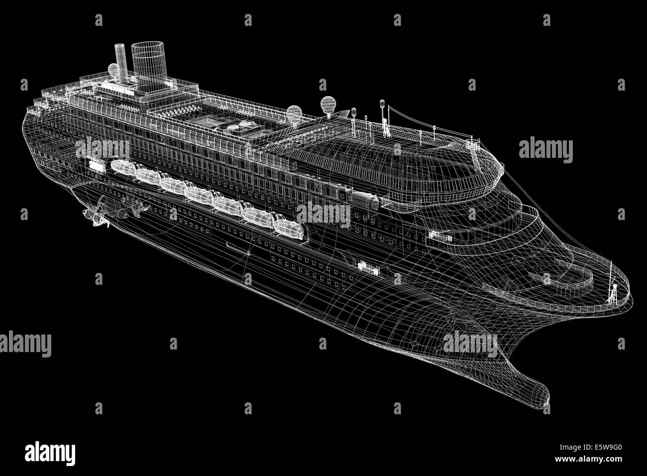 Cruise liner ship body structure hi-res stock photography and images ...