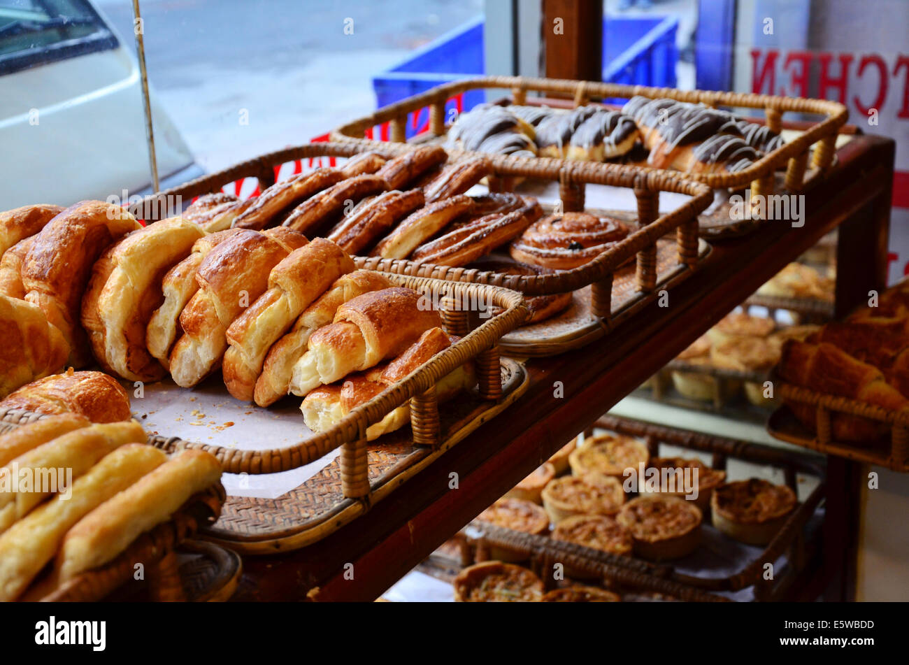 Bakery at Thamel market street Kathmandu Nepal Stock Photo Alamy