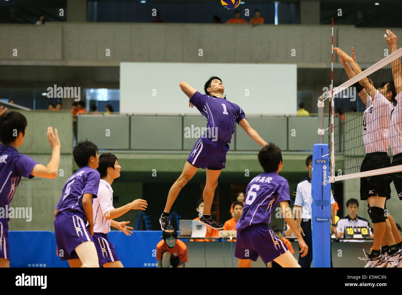 Tokyo Metropolitan Gymnasium, Tokyo, Japan. 6th Aug, 2014. Shingo
