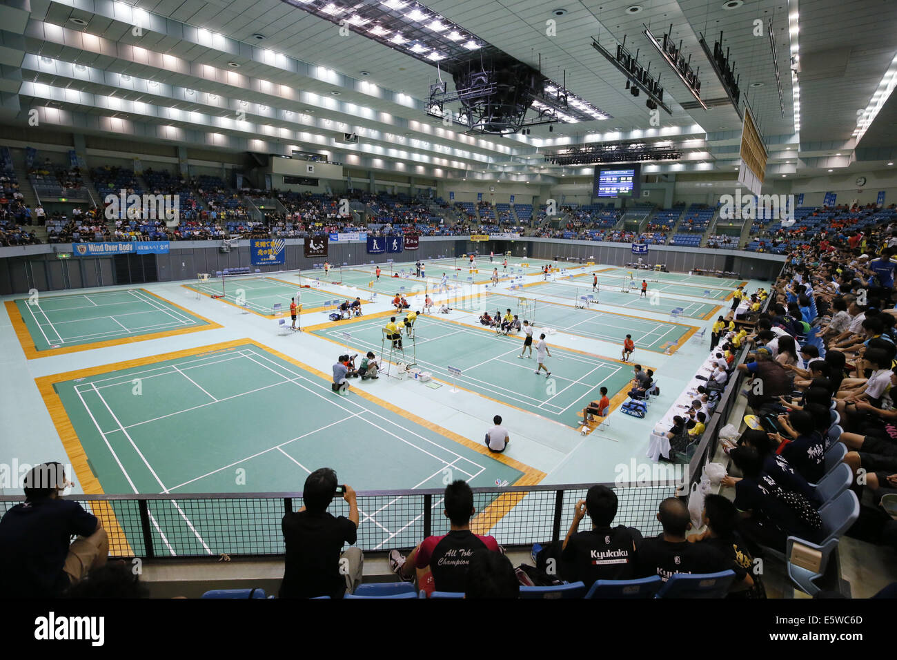 Chiba Port Arena, Chiba, Japan. 6th Aug, 2014. Chiba port