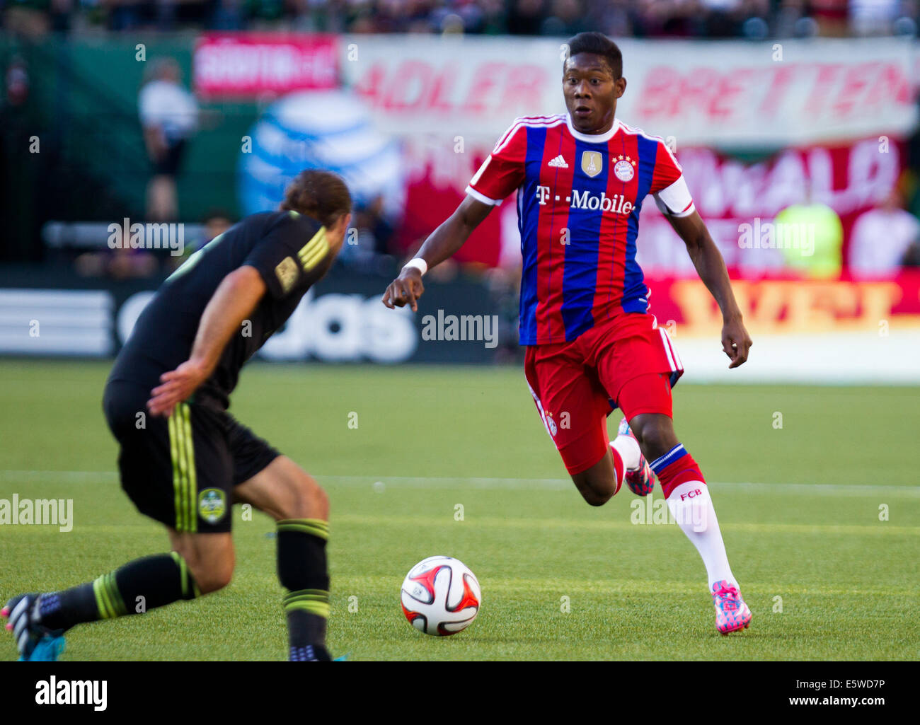 David Alaba Fc Bayern Munchen High Resolution Stock Photography and ...