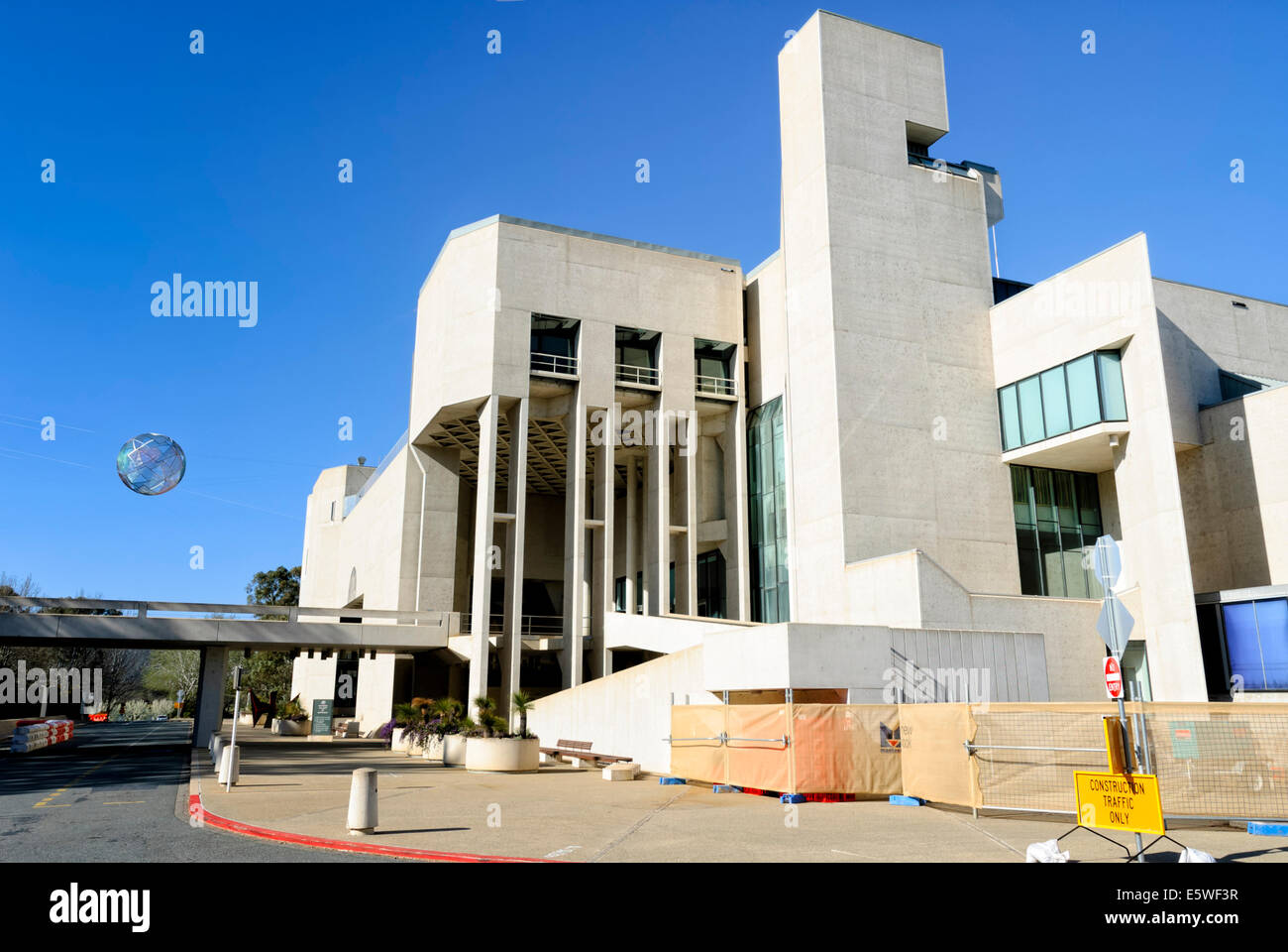 National Gallery of Australia, Canberra. This is arguably Australia's most important art gallery. Stock Photo