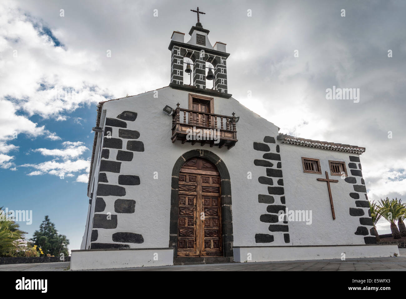 Pilgrim church Nuestra Señora de la Concepción del Risco, Santa Cruz de La Palma, La Palma, Canary Islands, Spain Stock Photo