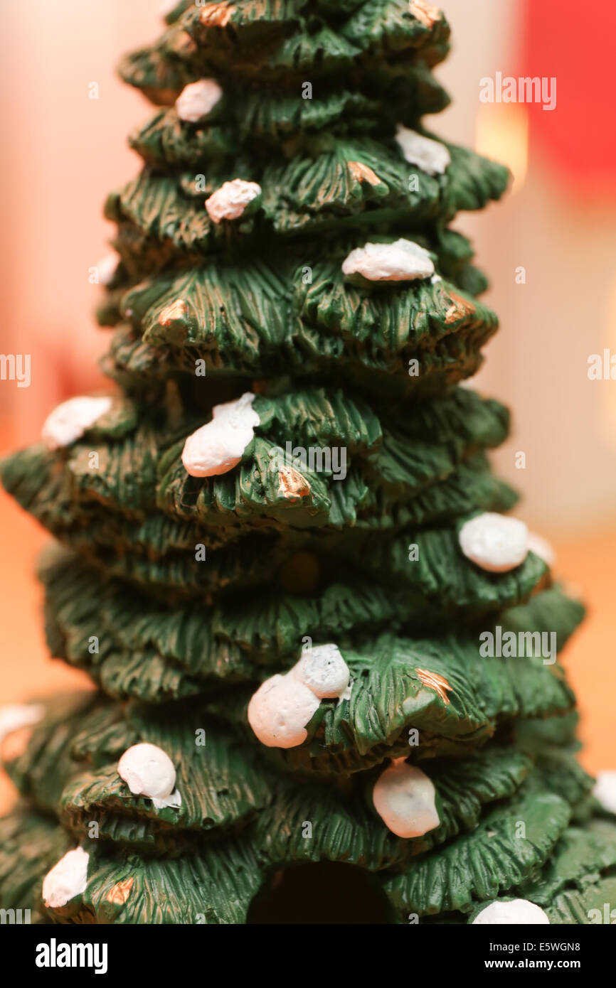 Small plastic Christmas tree Stock Photo Alamy