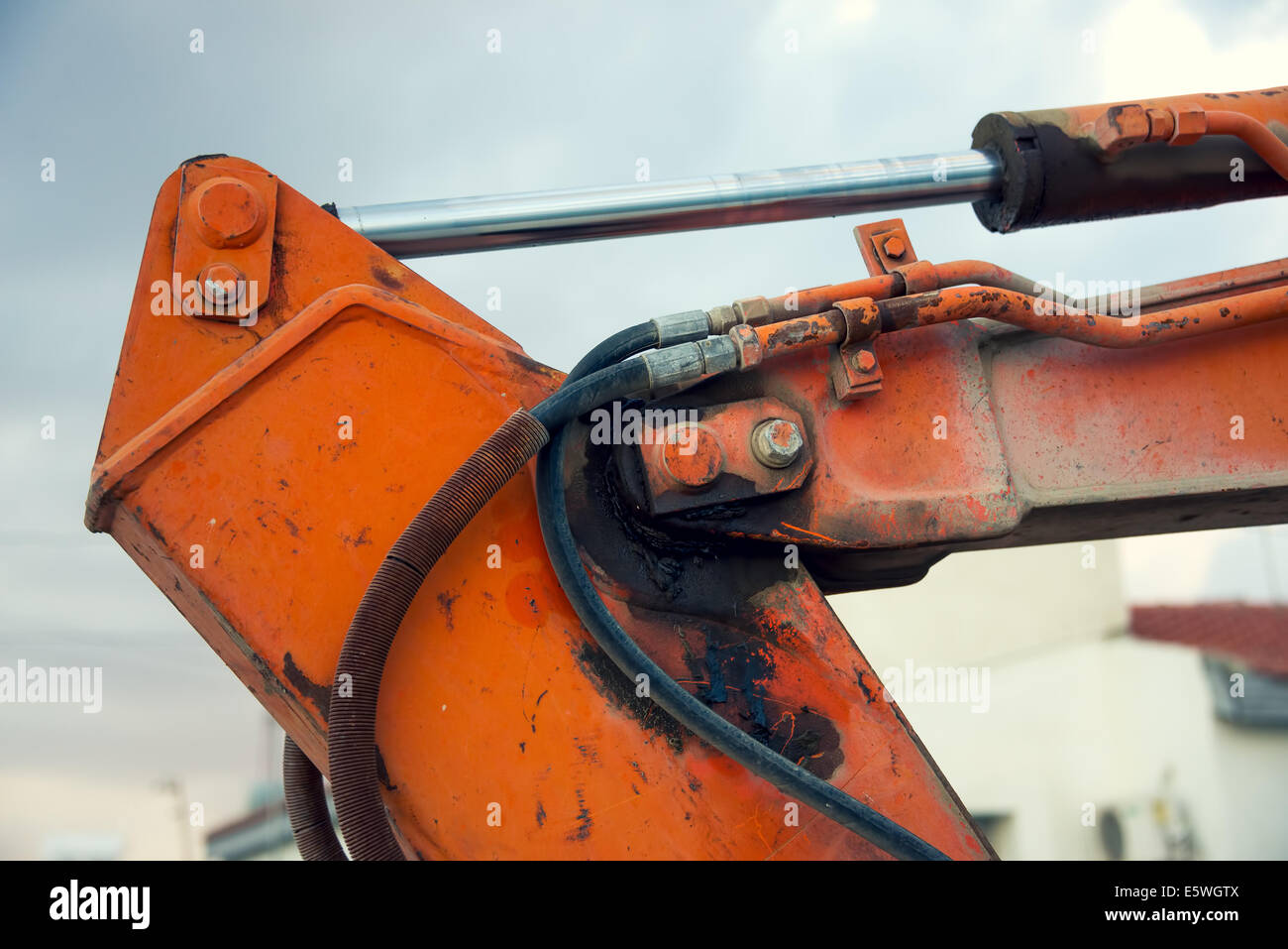 Portion hydraulic excavator hires stock photography and images Alamy