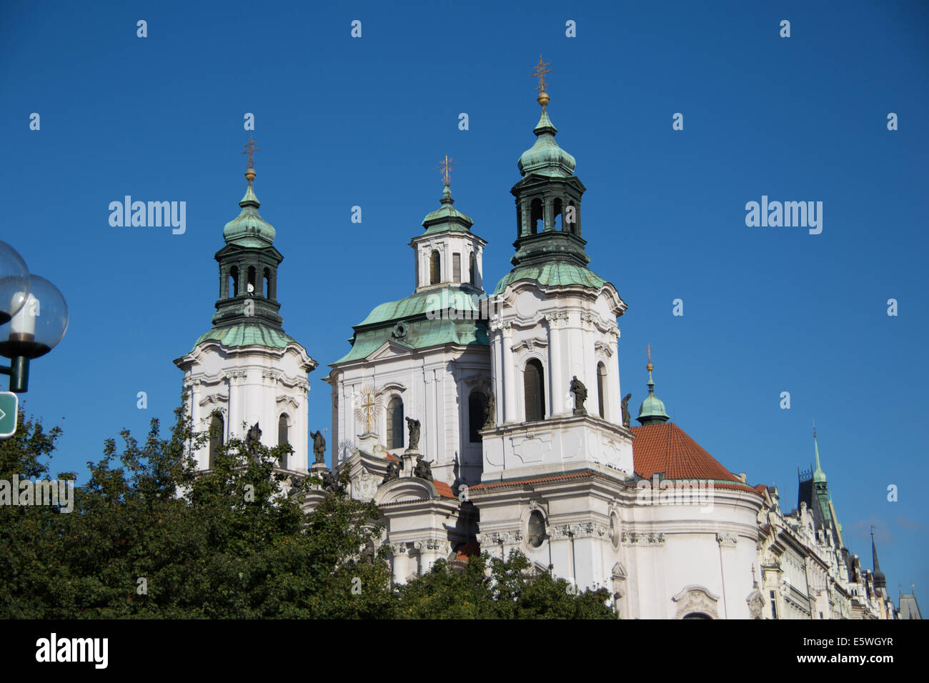St Salvator church in the main square of Prague, Czech Republic Stock Photo