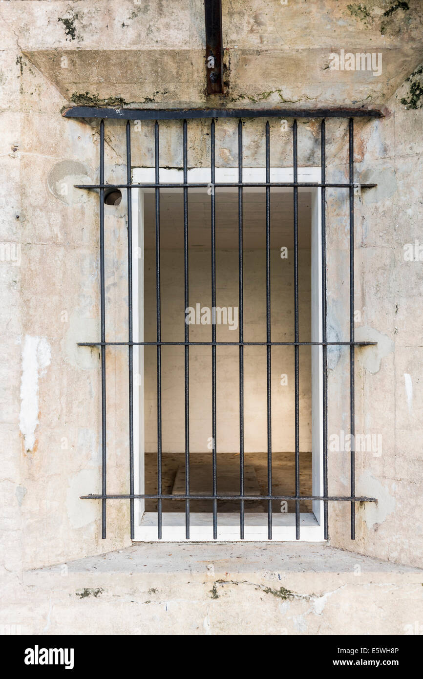 Old prison cell Stock Photo