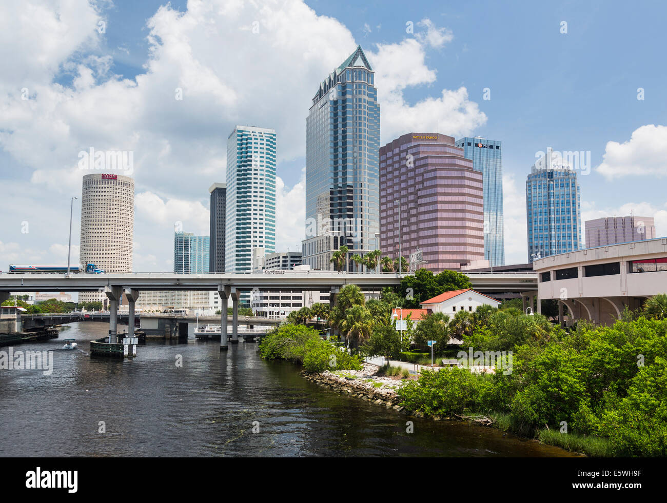 Tampa skyline, Tampa, Florida, USA Stock Photo