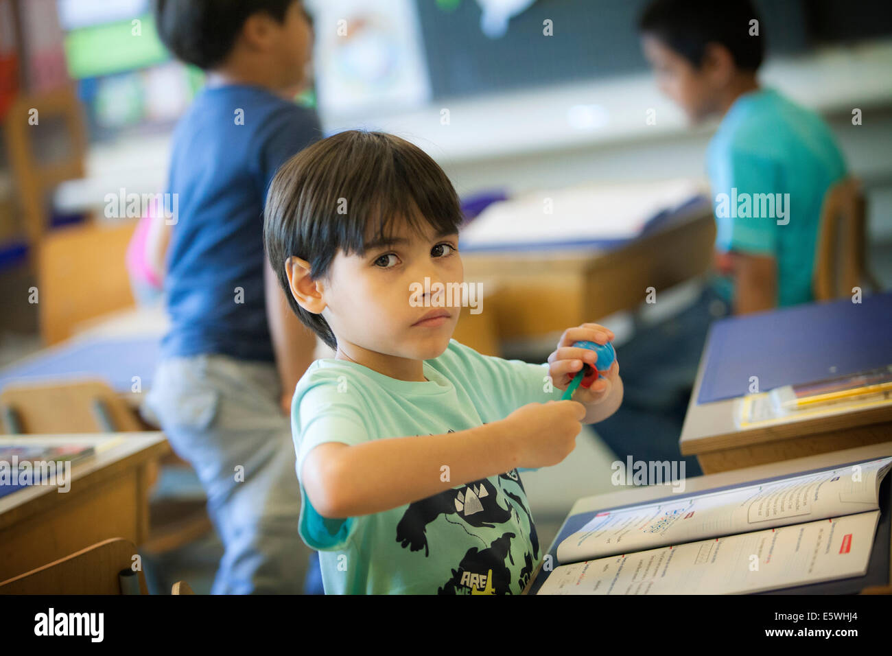 Primary school Stock Photo