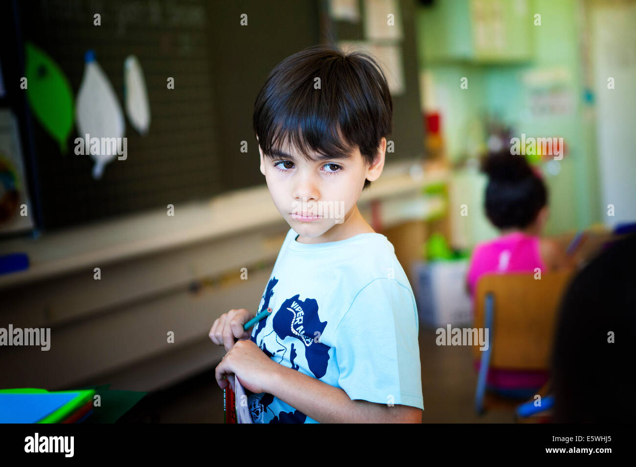 Primary school Stock Photo