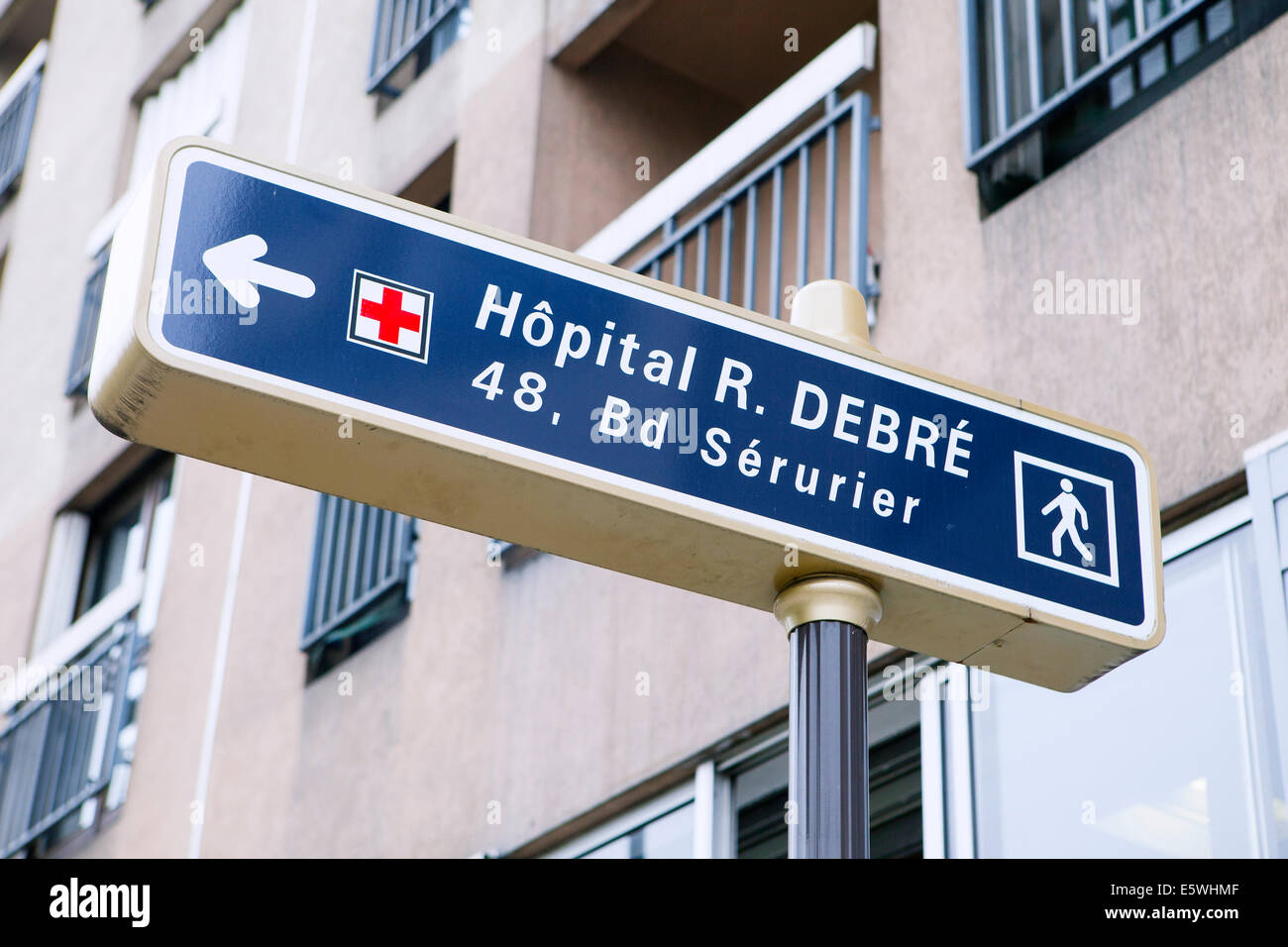 Robert debre hospital, paris Stock Photo Alamy