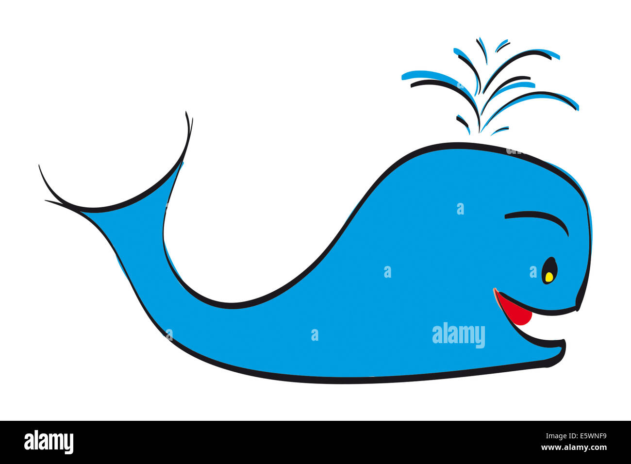 blue whale Stock Photo