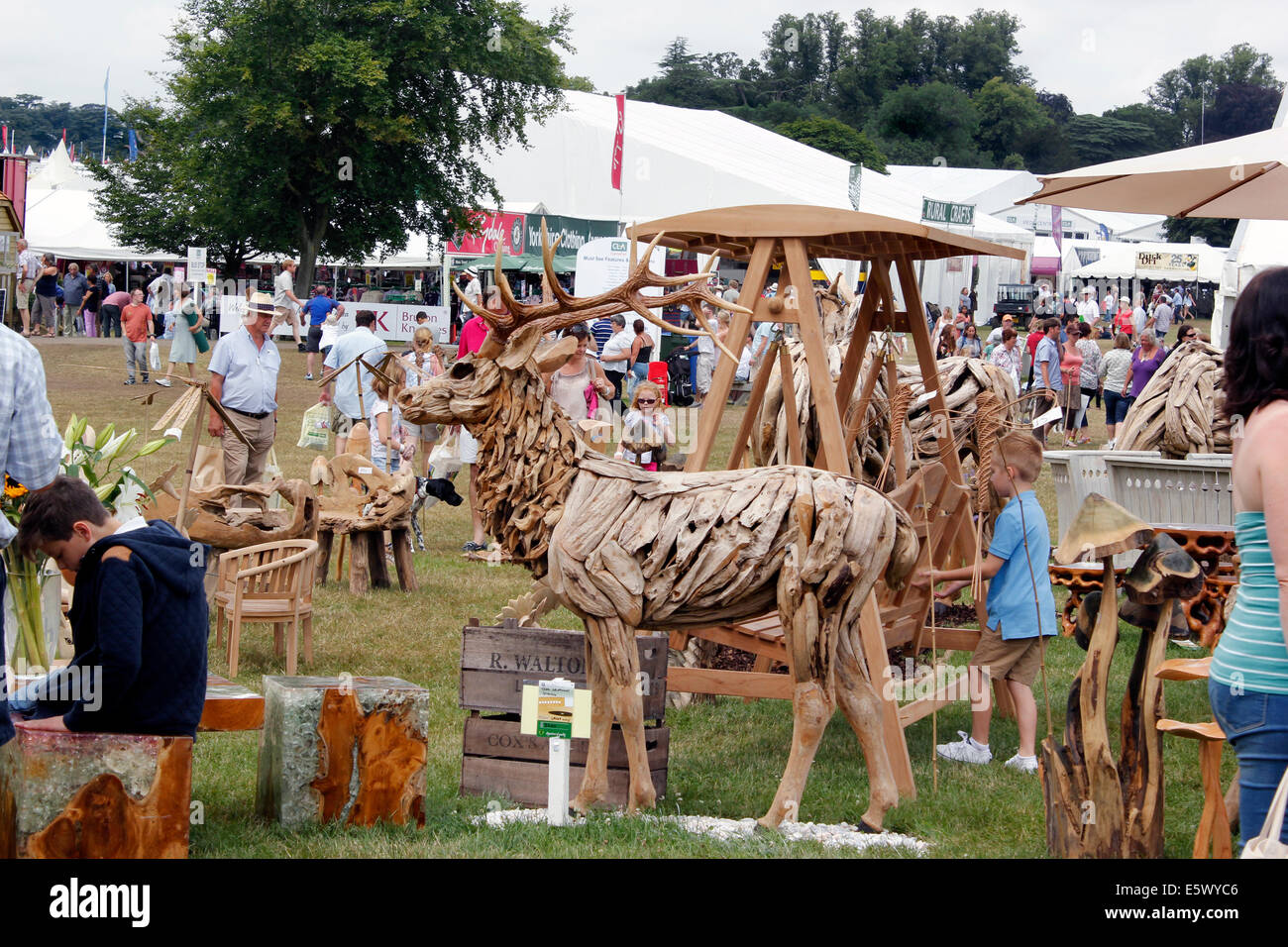 CLA Blenheim Country Game Fair Woodstock Oxfordshire Stock Photo Alamy