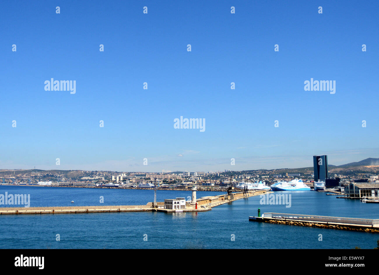 port, La Joliette, Marseille, BouchesduRhone ,France Stock Photo Alamy