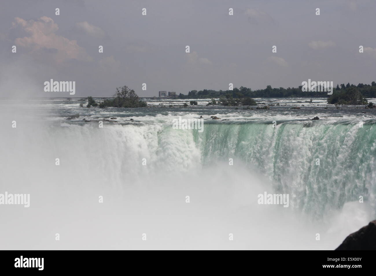 The Horseshoe Falls, also known as the Canadian Falls, as most of it lies in Canada, is part of