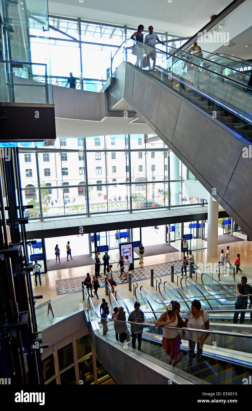 France shopping mall interior hi-res stock photography and images - Alamy