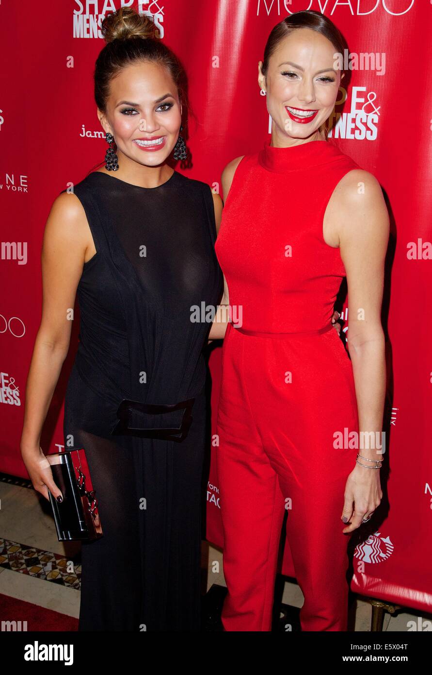 Chrissy teigen and stacy keibler hi-res stock photography and images