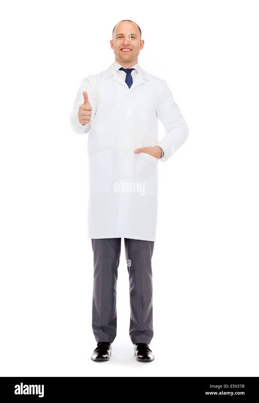 Doctor with thumbs up hi-res stock photography and images - Alamy