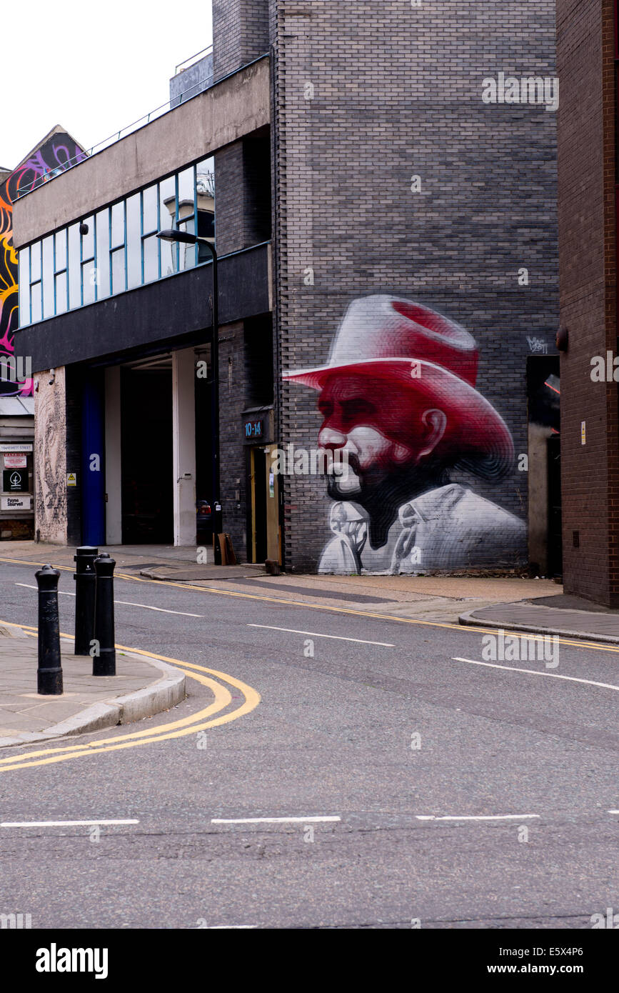 Graffiti East London Stock Photo