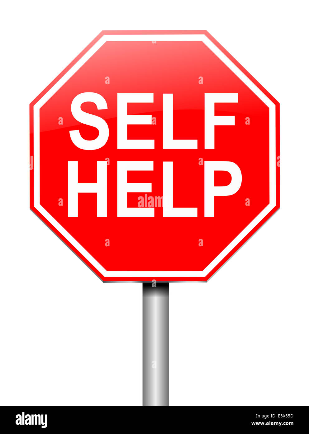Self help concept. Stock Photo