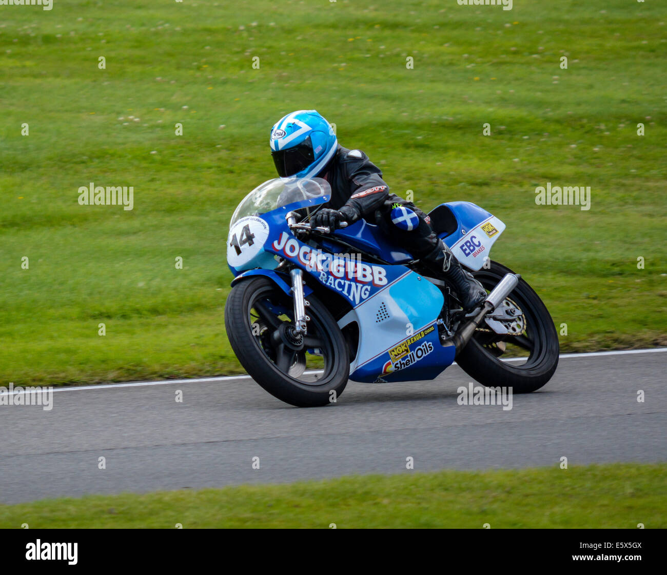 Yamaha Tz 350 Cadwell Stock Photo Alamy