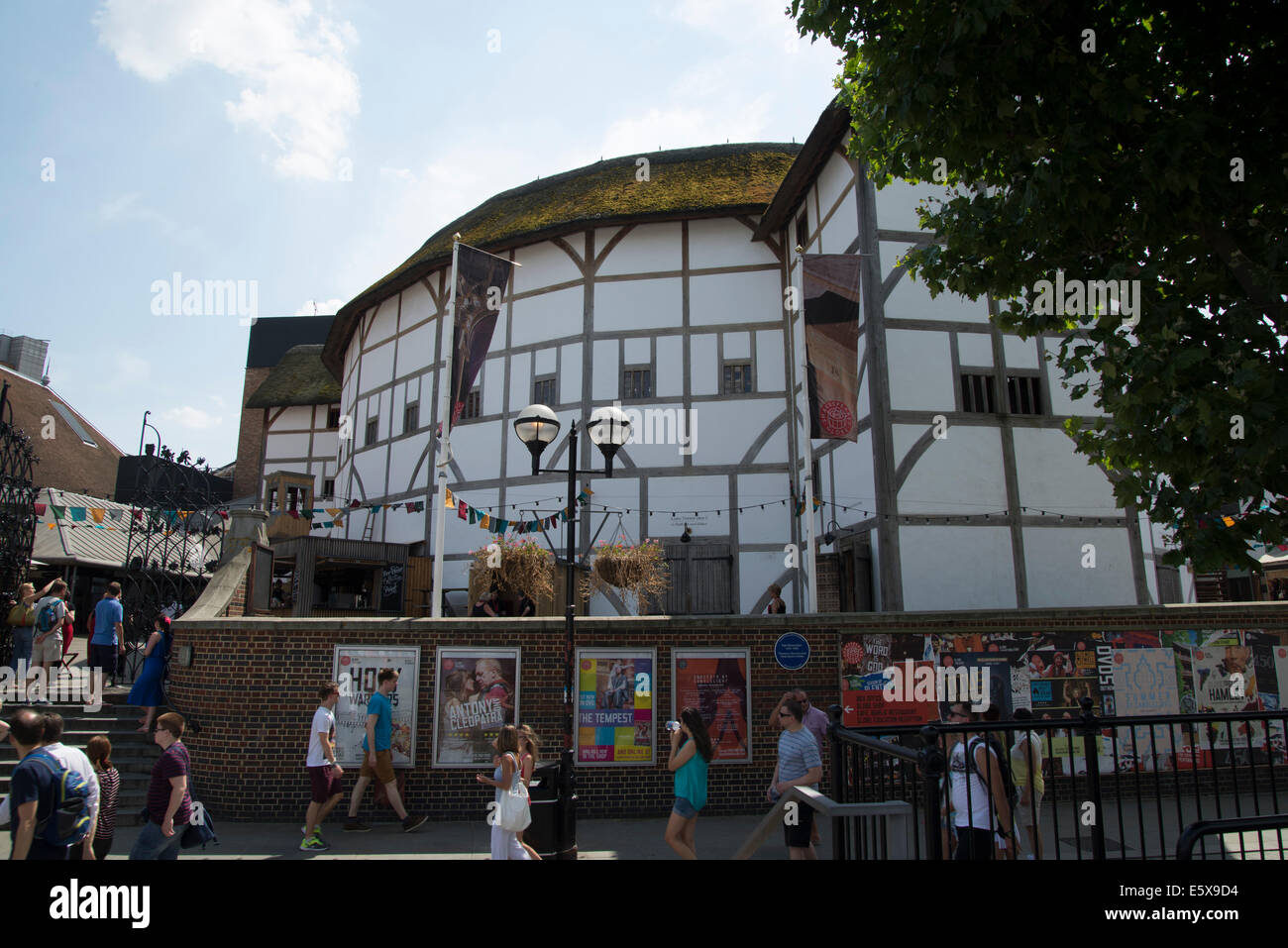The Globe Theatre, London, England Stock Photo