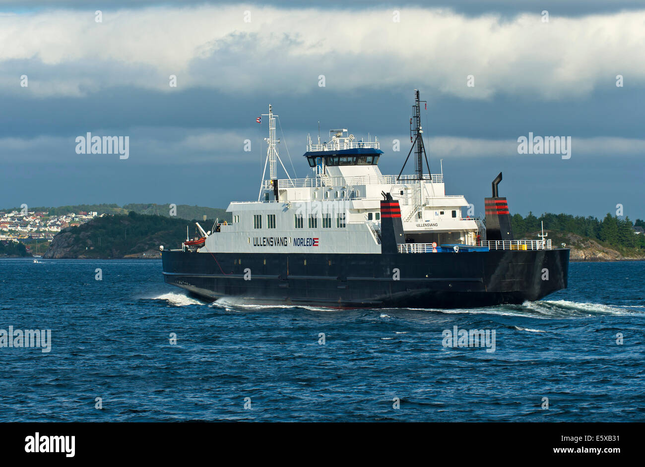 Ullensvang ferry crossing between Stavanger and Tau, Stavanger, Norway  Stock Photo - Alamy