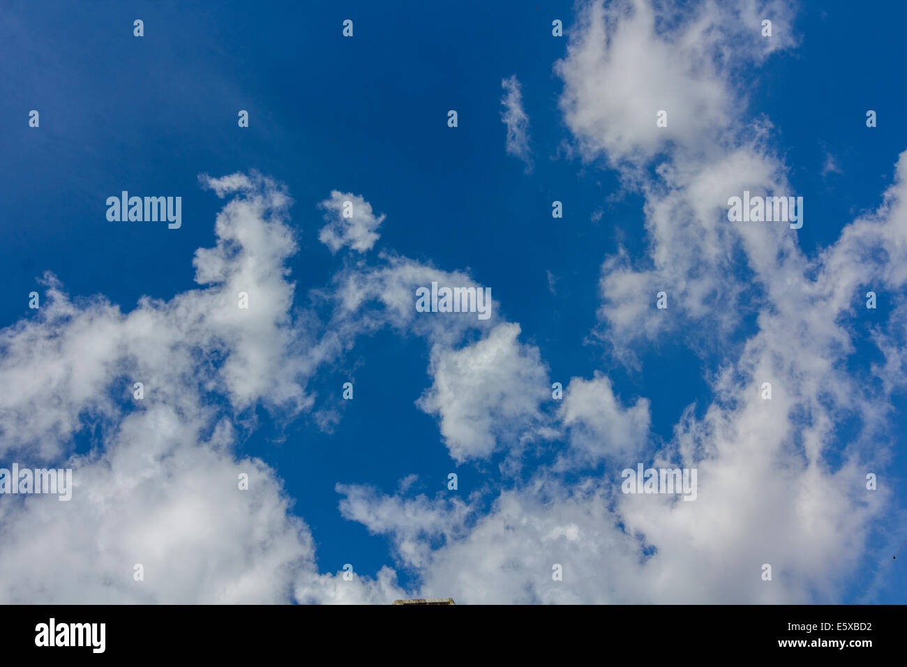 Beautiful white blue clouds hi-res stock photography and images - Alamy
