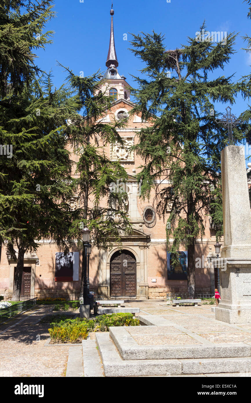 Convent Church of las Bernardas, Alcala de Henares, Spain Stock Photo