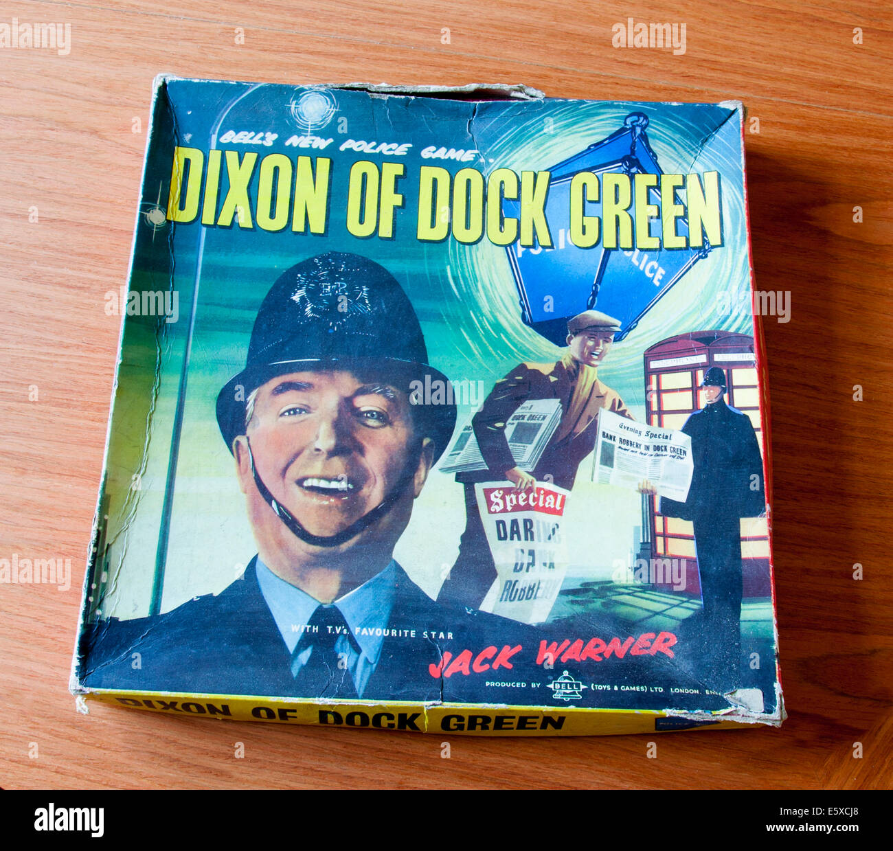 Dixon of Dock Green Board Game Stock Photo