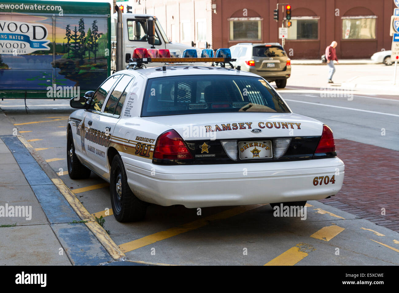 Sheriff's vehicle, St Paul, Minnesota, USA Stock Photo Alamy