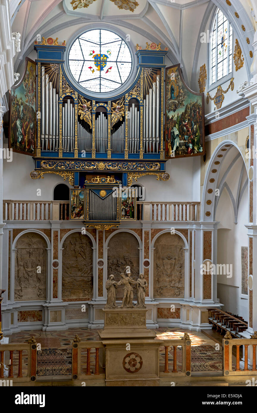 St Anna Augsburg Kirche Evangelisch Protestantisch Hauptschiff 