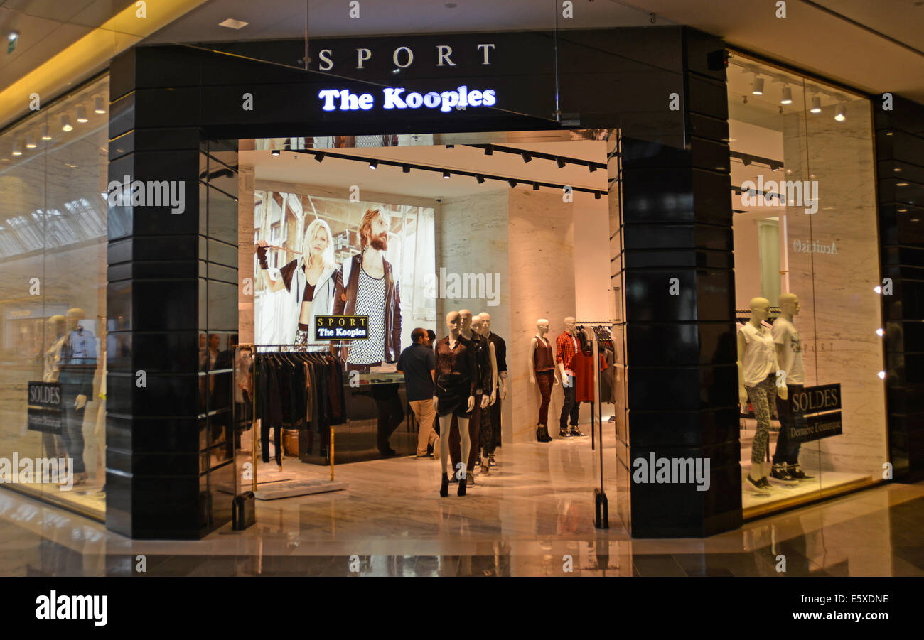 The Kooples boutique Marseille Bouches-du-Rhone France Stock Photo